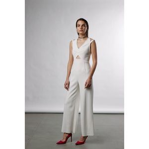 Yigal Azrouël SHOULDER STRAP OVERALL JUMPSUIT
